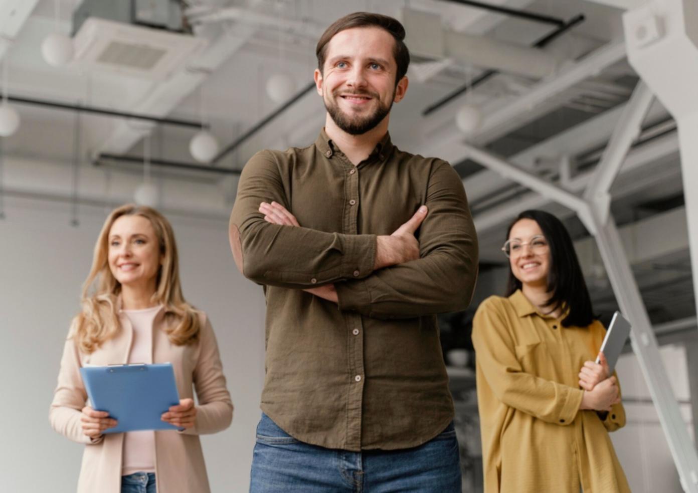 Modernes Büro mit Personalmanagement-Beratung